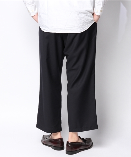 Lui's（ルイス）の「Lui's ワイドパンツ(スラックスタイプ）（スラックス・メンズ・ネイビー/ベージュ・SMALL/MEDIUM）」の5枚目の写真