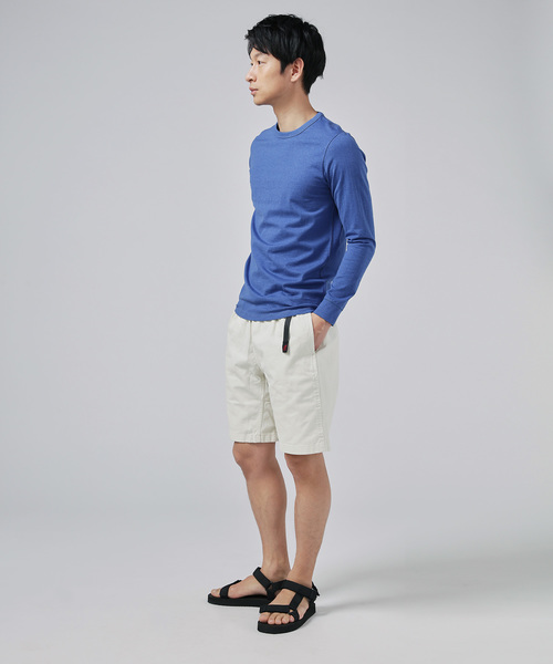 ZOZO（ゾゾ）の「長袖クルーネックTシャツ [MEN]（Tシャツ/カットソー・メンズ・ホワイト/ブラック/ネイビー/カーキ/グレー/ブルー・マルチサイズ）」の12枚目の写真