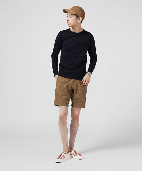 ZOZO（ゾゾ）の「長袖クルーネックTシャツ [MEN]（Tシャツ/カットソー・メンズ・ホワイト/ブラック/ネイビー/カーキ/グレー/ブルー・マルチサイズ）」の11枚目の写真