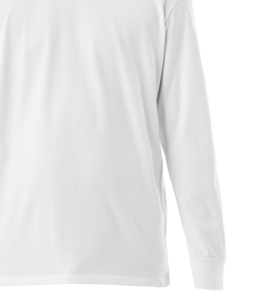 ZOZO（ゾゾ）の「長袖クルーネックTシャツ [MEN]（Tシャツ/カットソー・メンズ・ホワイト/ブラック/ネイビー/カーキ/グレー/ブルー・マルチサイズ）」の15枚目の写真