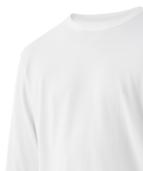 ZOZO（ゾゾ）の「長袖クルーネックTシャツ [MEN]（Tシャツ/カットソー・メンズ・ホワイト/ブラック/ネイビー/カーキ/グレー/ブルー・マルチサイズ）」の17枚目の写真