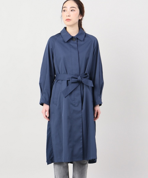 JOINT WORKS（ジョイントワークス）の「ウシロタックステンカラーコート（ステンカラーコート・レディース・ベージュ/ネイビー・FREE）」の5枚目の写真