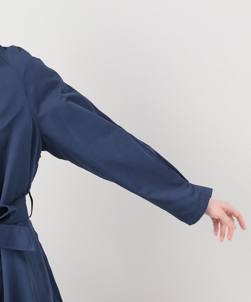 JOINT WORKS（ジョイントワークス）の「ウシロタックステンカラーコート（ステンカラーコート・レディース・ベージュ/ネイビー・FREE）」の8枚目の写真