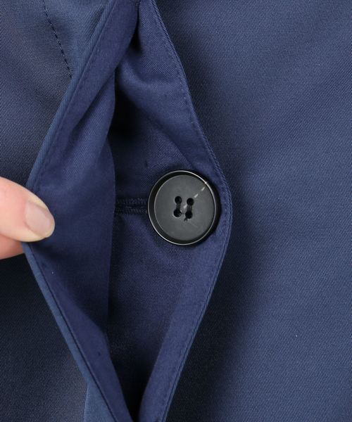 JOINT WORKS（ジョイントワークス）の「ウシロタックステンカラーコート（ステンカラーコート・レディース・ベージュ/ネイビー・FREE）」の12枚目の写真