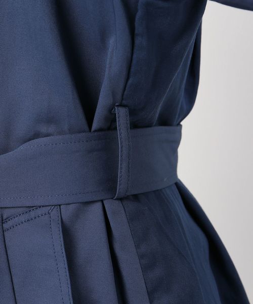 JOINT WORKS（ジョイントワークス）の「ウシロタックステンカラーコート（ステンカラーコート・レディース・ベージュ/ネイビー・FREE）」の14枚目の写真