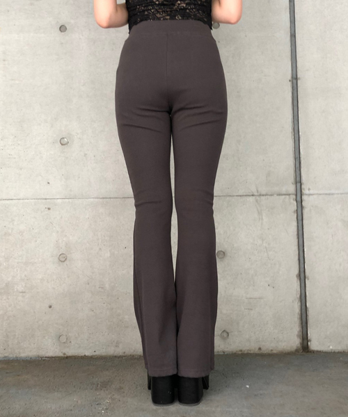 ENVYM（アンビー）の「リブレギンス（その他パンツ・レディース・ブラック/ブラウン/グレー・FREE）」の8枚目の写真