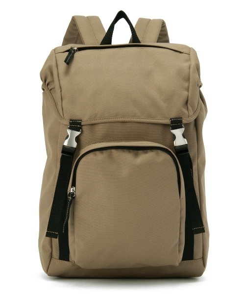 BEAUTY&YOUTH UNITED ARROWS(ビューティーアンドユースユナイテッドアローズ)の「BY ダブル フラップ リュック ◆(バックパック/リュック・メンズ・ブラック/ブラウン/ネイビー/その他1・フリー)」の2枚目の写真