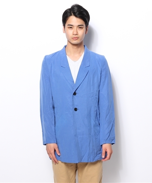 CIAOPANIC（チャオパニック）の「【Ciaopanic】テンセルチェスター（ステンカラーコート・メンズ・ブルー/ネイビー・LARGE/MEDIUM）」の5枚目の写真