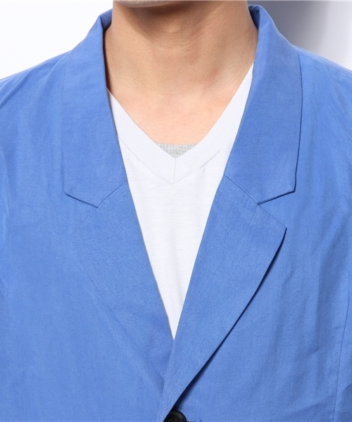 CIAOPANIC（チャオパニック）の「【Ciaopanic】テンセルチェスター（ステンカラーコート・メンズ・ブルー/ネイビー・LARGE/MEDIUM）」の8枚目の写真