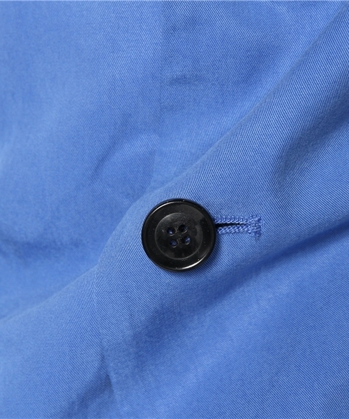 CIAOPANIC（チャオパニック）の「【Ciaopanic】テンセルチェスター（ステンカラーコート・メンズ・ブルー/ネイビー・LARGE/MEDIUM）」の12枚目の写真
