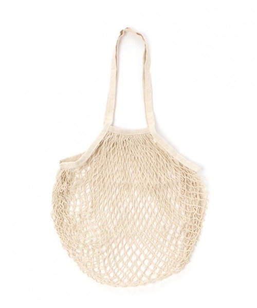 studio CLIP（スタディオクリップ）の「ネットマルシェバッグ（エコバッグ/サブバッグ・レディース・レッド/グリーン/オフホワイト/マスタード・FREE）」の6枚目の写真