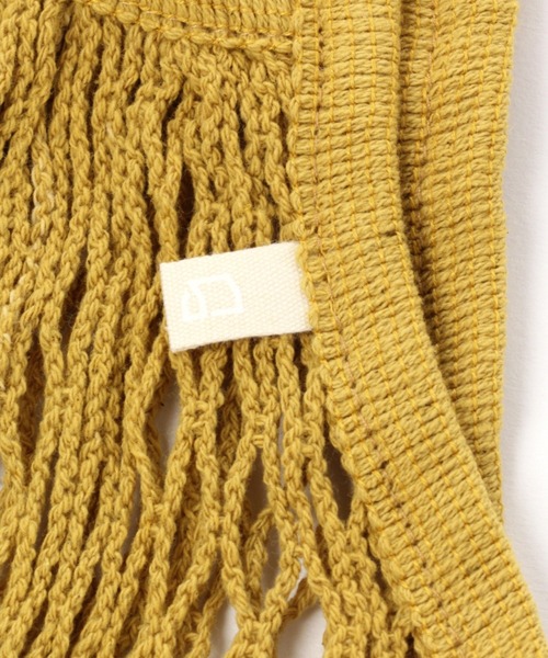 studio CLIP（スタディオクリップ）の「ネットマルシェバッグ（エコバッグ/サブバッグ・レディース・レッド/グリーン/オフホワイト/マスタード・FREE）」の10枚目の写真