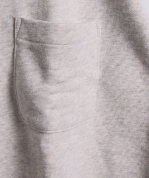 AMERICAN RAG CIE(アメリカンラグシー)の「AMERICAN RAG CIE オーガニックコットン裏毛7分袖T ACX-M142-CT018【WEB限定】∴(Tシャツ/カットソー・メンズ・トップグレー/オートミール・3/1/2)」の18枚目の写真