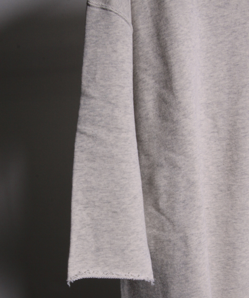 AMERICAN RAG CIE(アメリカンラグシー)の「AMERICAN RAG CIE オーガニックコットン裏毛7分袖T ACX-M142-CT018【WEB限定】∴(Tシャツ/カットソー・メンズ・トップグレー/オートミール・3/1/2)」の20枚目の写真