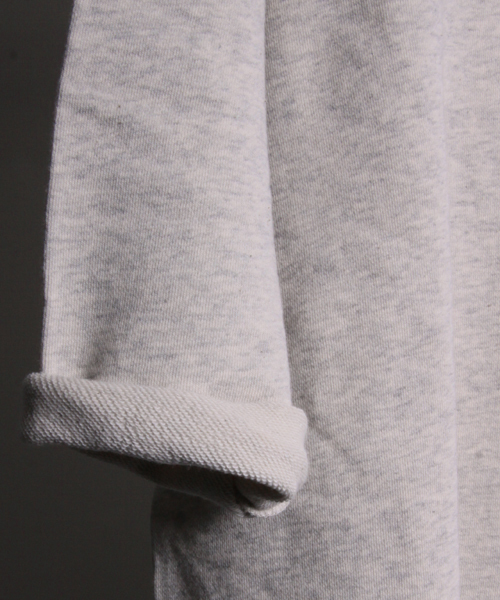 AMERICAN RAG CIE(アメリカンラグシー)の「AMERICAN RAG CIE オーガニックコットン裏毛7分袖T ACX-M142-CT018【WEB限定】∴(Tシャツ/カットソー・メンズ・トップグレー/オートミール・3/1/2)」の21枚目の写真