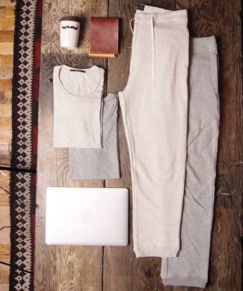 AMERICAN RAG CIE(アメリカンラグシー)の「AMERICAN RAG CIE オーガニックコットン裏毛7分袖T ACX-M142-CT018【WEB限定】∴(Tシャツ/カットソー・メンズ・トップグレー/オートミール・3/1/2)」の9枚目の写真