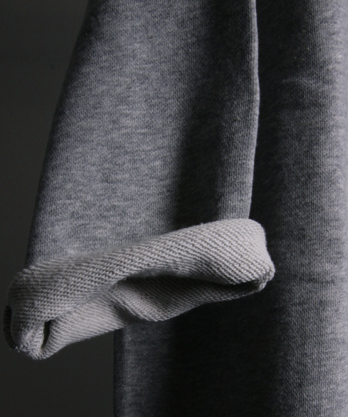 AMERICAN RAG CIE(アメリカンラグシー)の「AMERICAN RAG CIE オーガニックコットン裏毛7分袖T ACX-M142-CT018【WEB限定】∴(Tシャツ/カットソー・メンズ・トップグレー/オートミール・3/1/2)」の7枚目の写真