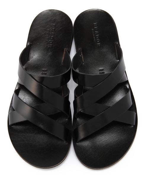 BEAUTY&YOUTH UNITED ARROWS（ビューティーアンドユースユナイテッドアローズ）の「＜BRADOR for BY> LTR SDL/サンダル（サンダル・メンズ・ブラック/ダークブラウン・41/40/42）」の6枚目の写真