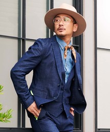 メンズのテーラードジャケット デニム ファッション通販 Zozotown