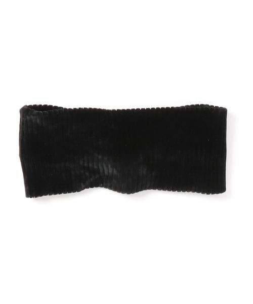minia（ミニア）の「コーデュロイターバン　[ minia ]　≪2019AW新作≫（ヘアバンド・レディース・モカ/イエロー/アイボリー/グレー/カーキ/ブラック/ネイビー・FREE）」の16枚目の写真