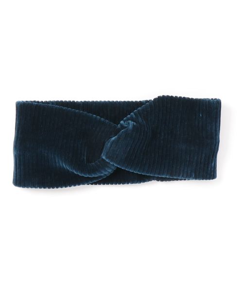 minia（ミニア）の「コーデュロイターバン　[ minia ]　≪2019AW新作≫（ヘアバンド・レディース・モカ/イエロー/アイボリー/グレー/カーキ/ブラック/ネイビー・FREE）」の12枚目の写真