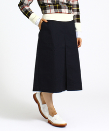 BEAMS BOY | BEAMS BOY / ドビー ボックスプリーツ ミディアム スカート(スカート)