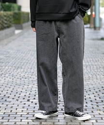 ワイド バルーンデニムパンツ