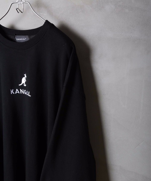 KANGOL(カンゴール)の「【KANGOL/カンゴール】裏毛ワンポイント刺繍ワンピース ビッグシルエット(ワンピース・レディース・ホワイト/ブラック/ベージュ・MEDIUM/LARGE)」の5枚目の写真