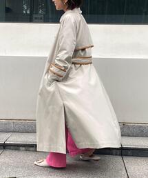 EMMEL REFINES SMF ステンカラーパイピングテントコート EMMEL REFINES（エメルリファインズ）の「【EMMEL REFINES】SMF