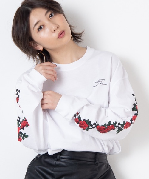 Wego ウィゴー の Wego バラスリーブロゴロンt Tシャツ カットソー Wear