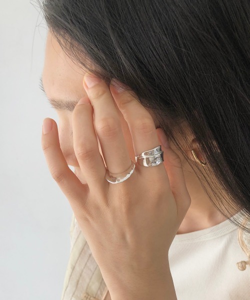 TODAYFUL　トゥデイフル　リング　イヤーカフ TODAYFUL（トゥデイフル）の「ニュアンスフラットリング