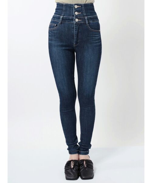 EMODA(エモダ)の「【ELDER】SYMハイウエストデニム(デニムパンツ・レディース・ブラック/ブルー/インディゴブルー・SMALL/MEDIUM/X-SMALL)」の7枚目の写真
