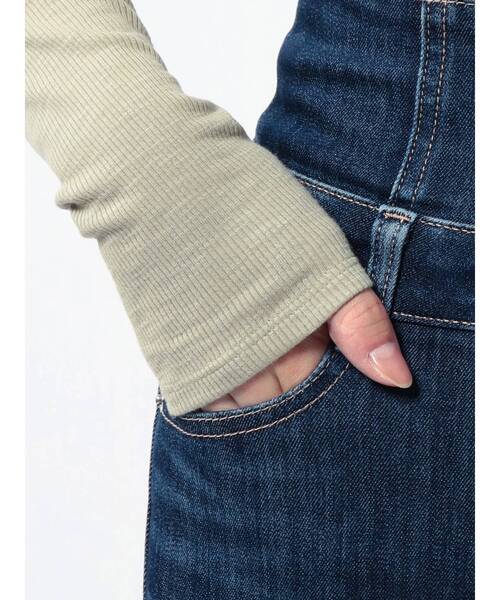 EMODA(エモダ)の「【ELDER】SYMハイウエストデニム(デニムパンツ・レディース・ブラック/ブルー/インディゴブルー・SMALL/MEDIUM/X-SMALL)」の12枚目の写真