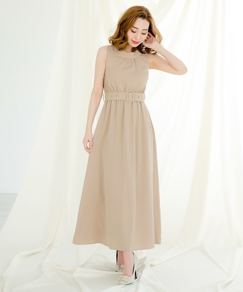 ウエストベルト付きホルターネックワンピース ワンピース Julia Boutique ジュリアブティック のファッション通販 Zozotown