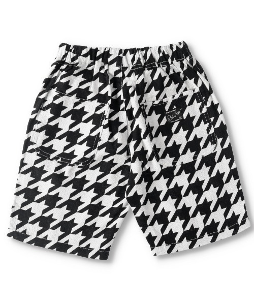 RADCHAP（ラッドチャップ）の「【爽パン】千鳥格子ショートパンツ（その他パンツ・キッズ・オレンジ/オフホワイト・140cm/150cm/90cm/130cm/110cm/120cm/100cm）」の6枚目の写真