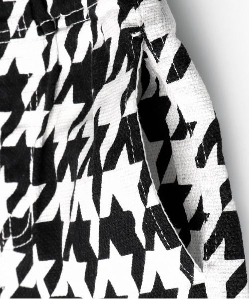 RADCHAP（ラッドチャップ）の「【爽パン】千鳥格子ショートパンツ（その他パンツ・キッズ・オレンジ/オフホワイト・140cm/150cm/90cm/130cm/110cm/120cm/100cm）」の8枚目の写真