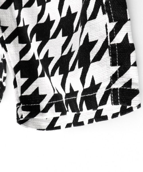 RADCHAP（ラッドチャップ）の「【爽パン】千鳥格子ショートパンツ（その他パンツ・キッズ・オレンジ/オフホワイト・140cm/150cm/90cm/130cm/110cm/120cm/100cm）」の9枚目の写真