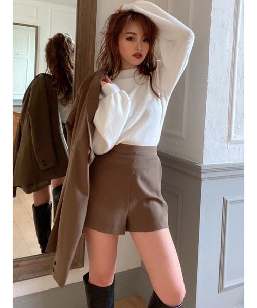 RESEXXY（リゼクシー）の「レディショートパンツ【セットアップ着用可能】（その他パンツ・レディース・ブラック/ブラウン/その他/その他1・FREE）」の21枚目の写真