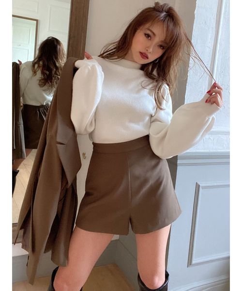 RESEXXY（リゼクシー）の「レディショートパンツ【セットアップ着用可能】（その他パンツ・レディース・ブラック/ブラウン/その他/その他1・FREE）」の22枚目の写真