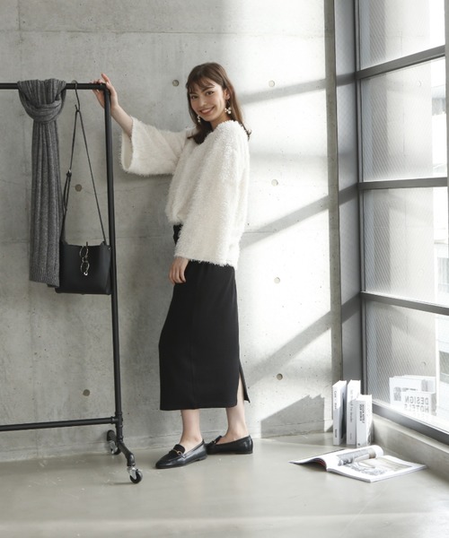 VIVIAN（ヴィヴィアン）の「ソフトスクエアトゥビット付きローファー（ローファー・レディース・ブラック/ダークブラウン/ブラウン・LL/S/M/L）」の11枚目の写真