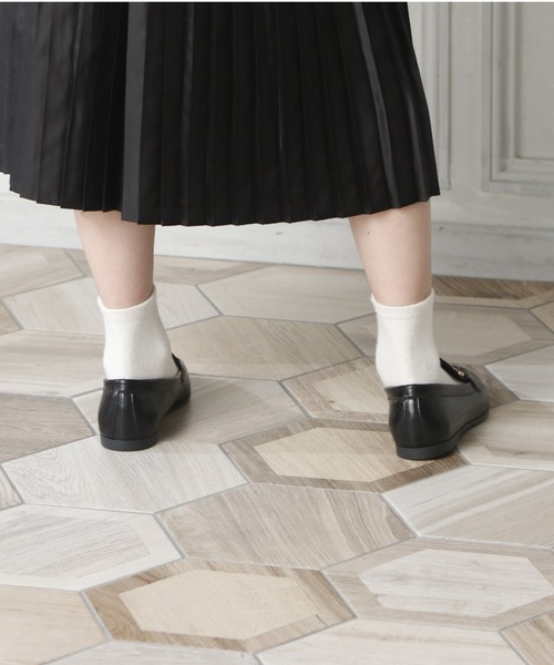 VIVIAN（ヴィヴィアン）の「ソフトスクエアトゥビット付きローファー（ローファー・レディース・ブラック/ダークブラウン/ブラウン・LL/S/M/L）」の14枚目の写真