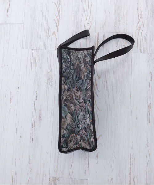 PairPair(ペアペア)の「ゴブラン柄トートバッグ(トートバッグ・レディース・オフホワイト/サックスブルー/モカ・FREE)」の13枚目の写真