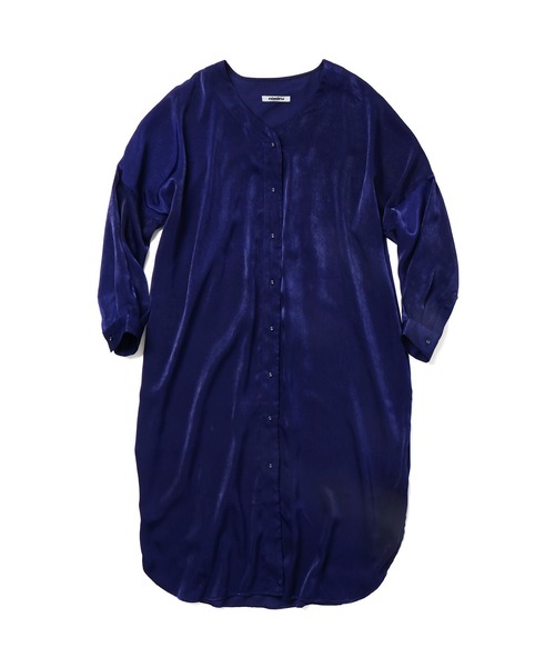 nimiru（ニミル）の「サテンワンピース（ワンピース・レディース・ネイビー/イエロー/グリーン・FREE）」の10枚目の写真