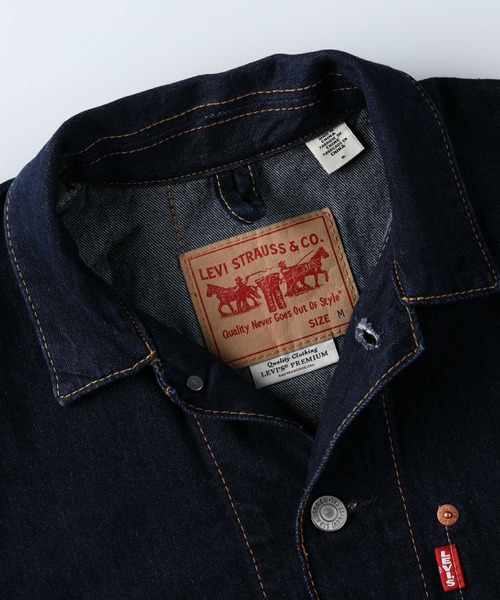 Levi's（リーバイス）の「【Levi's】「TYPE1」デニムコート（デニムジャケット・メンズ・ダークインディゴブルー・M/L/S）」の10枚目の写真