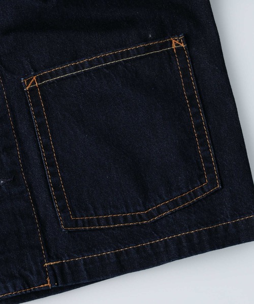 Levi's（リーバイス）の「【Levi's】「TYPE1」デニムコート（デニムジャケット・メンズ・ダークインディゴブルー・M/L/S）」の12枚目の写真