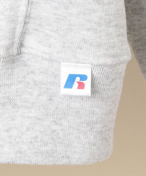 Russell Athletic（ラッセルアスレティック）の「【WEB限定/SHIPS別注】RUSSELL ATHLETIC: スウェット パーカー (トレーナー)（パーカー・メンズ・ブラック/ライトブルー/グレー/ナチュラル/オリーブ/ピンク・S/M/L/XL）」の22枚目の写真