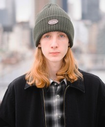 Dickies（ディッキーズ）の「Dickies　CALIF LOGO WAPPEN KNIT CAP（ニットキャップ/ビーニー・メンズ）」