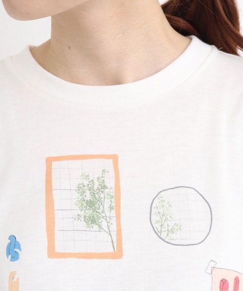 eiπe （イーペ）の「eiπe　 WASHROOM　ロングスリーブ-Tee（Tシャツ/カットソー・レディース・ホワイト・FREE）」の22枚目の写真