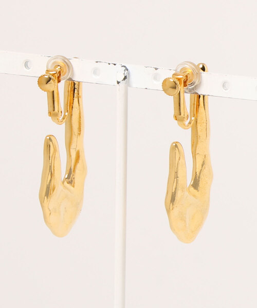 ARCHIVER(アーカイバ)の「【w】【it】【LW】ニュアンスプレートイヤリング - Nuance Plate Earring(イヤリング・レディース・シルバー/ゴールド・FREE)」の3枚目の写真