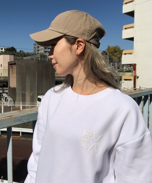 RVCA(ルーカ)の「RVCA/ルーカ ビッグシルエット ロゴスウェット BA044-025(スウェット・レディース・カモフラージュ/ホワイト/ブラック/グリーン・XS/S)」の12枚目の写真